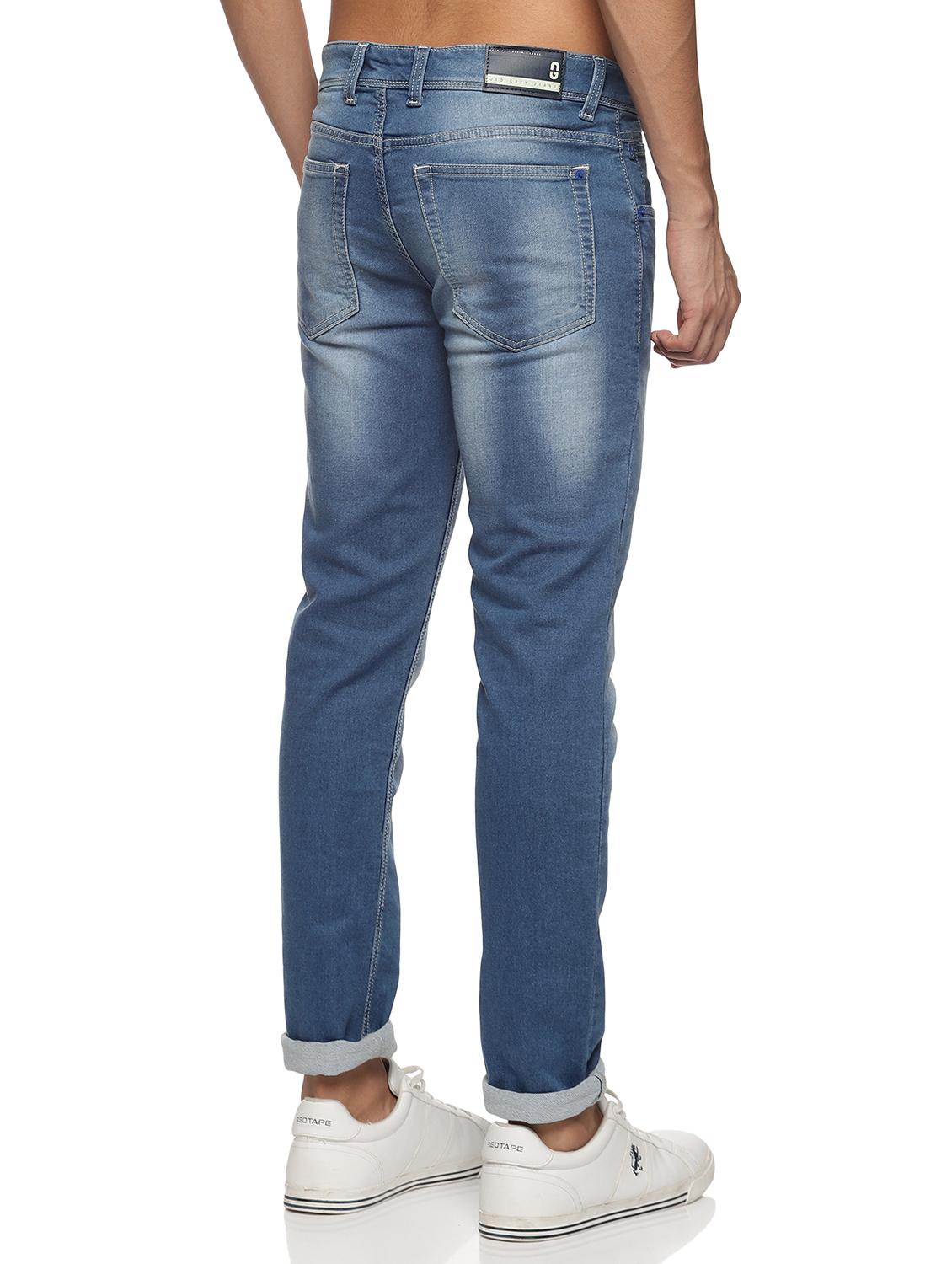 men mid rise washed denim jeans - 20221083 - Standard Image - 2