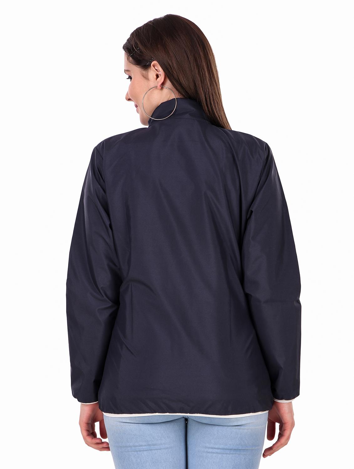 dark blue long sleeves regular jacket - 20221196 - Standard Image - 2