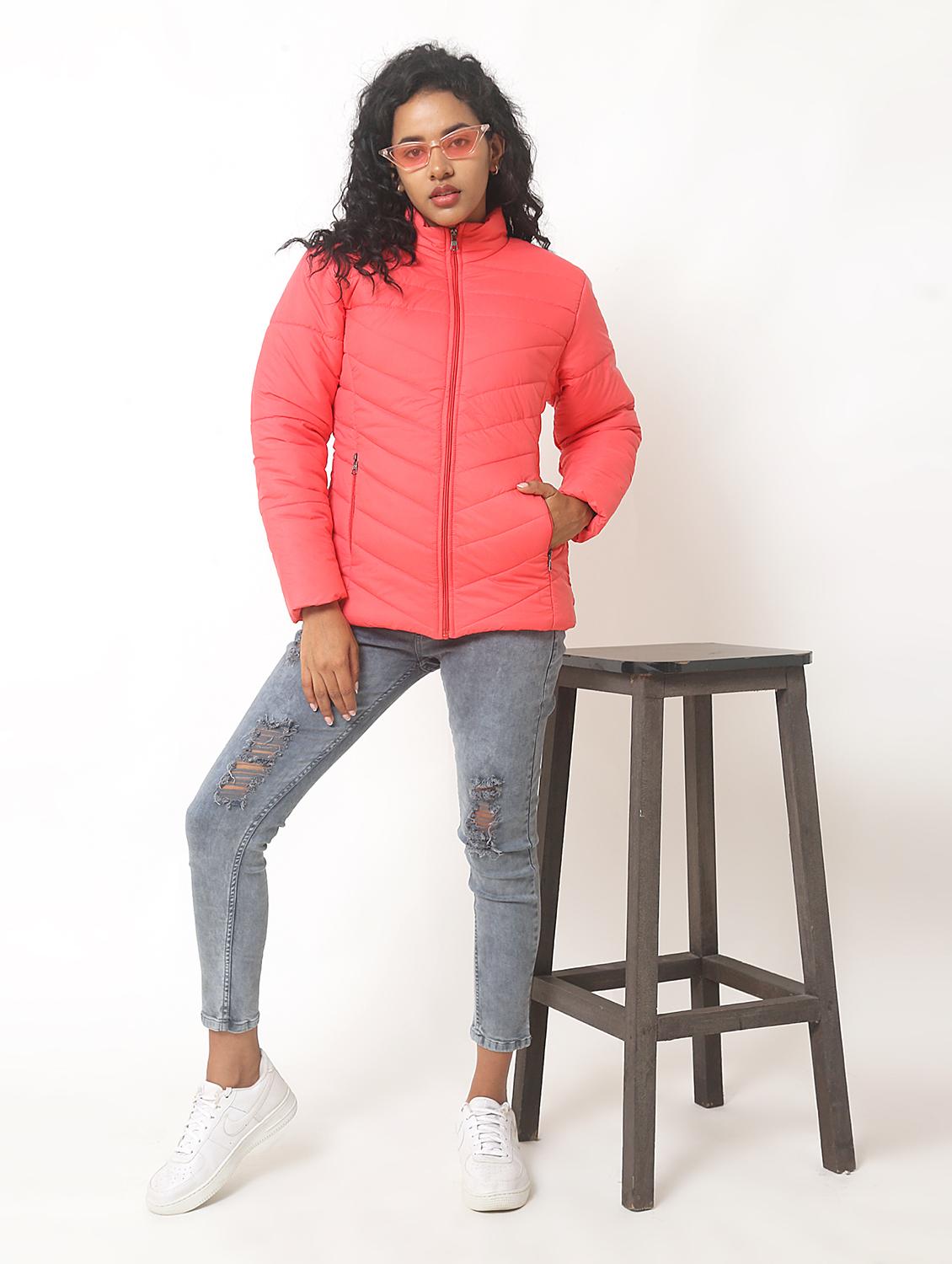 pink long sleeves regular jacket - 20221219 - Standard Image - 2