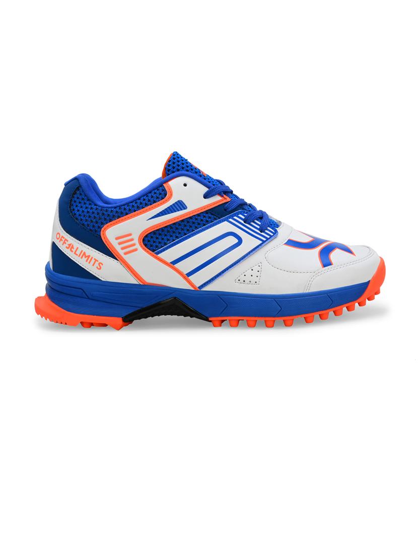 men multi colored lace-up cricket sports shoe - 20230225 - Standard Image - 2