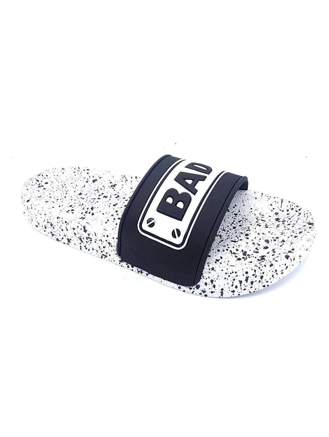 white pvc slip on flip flops