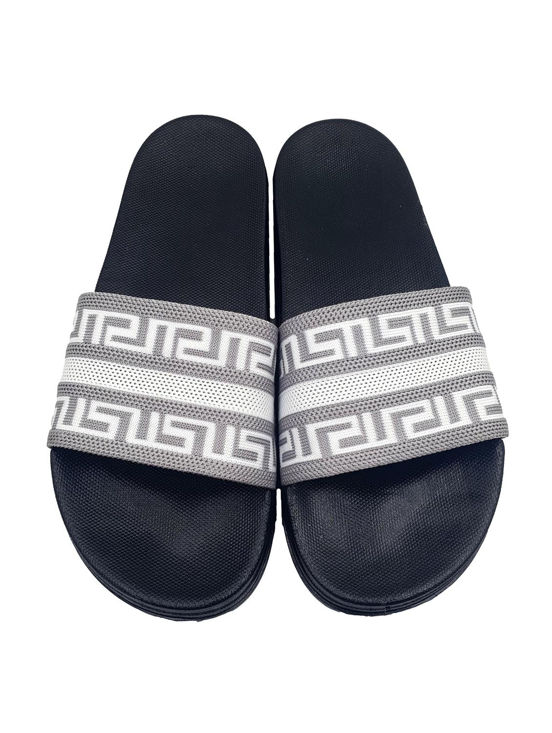 grey synthetic slip on flip flops - 20240932 - Standard Image - 2