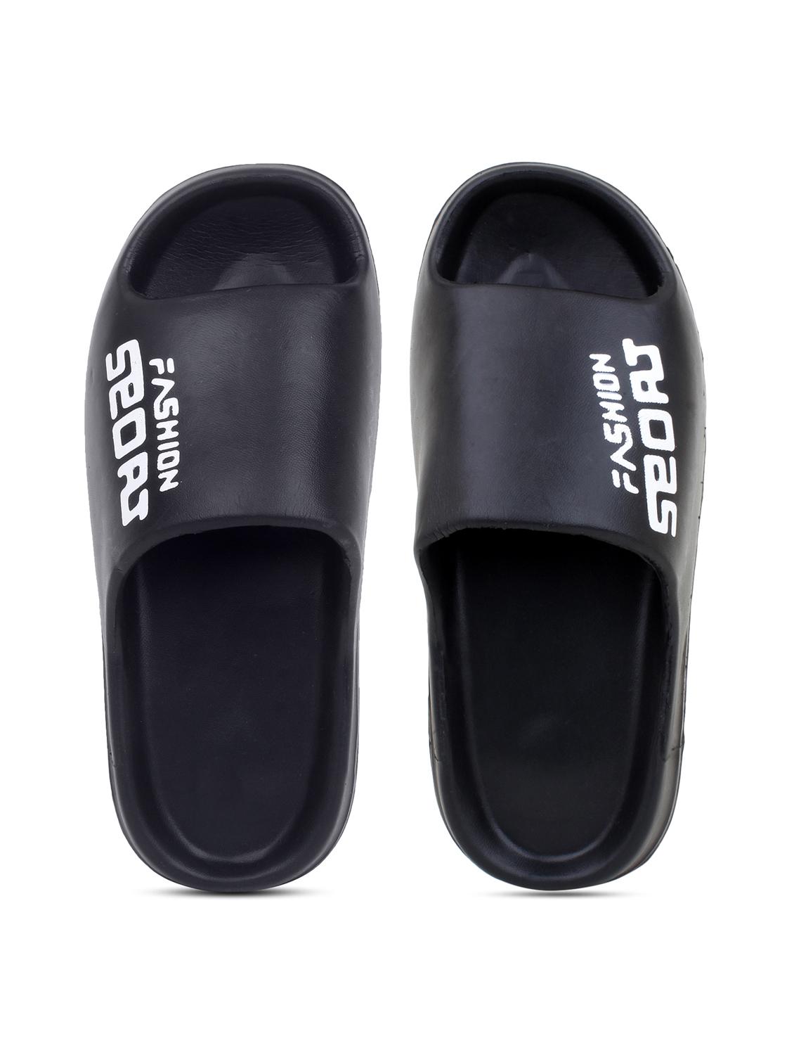 black eva slip on flip flops - 20240933 - Standard Image - 2