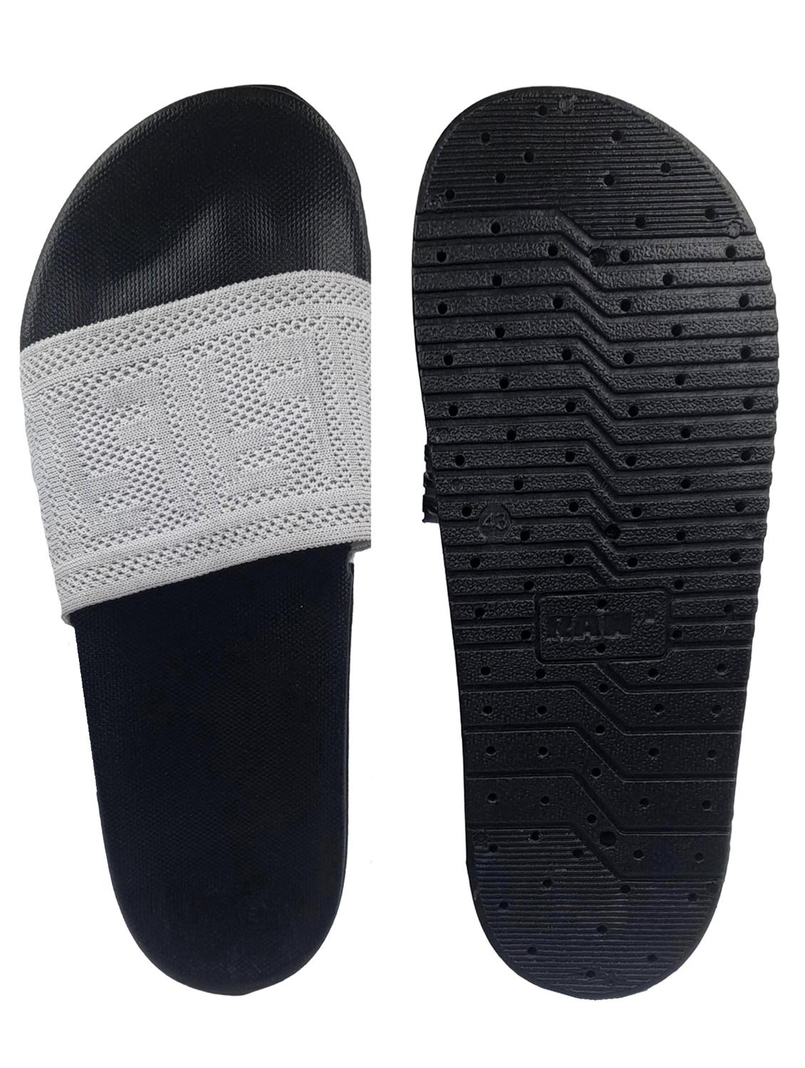 grey synthetic slip on flip flops - 20240941 - Standard Image - 2