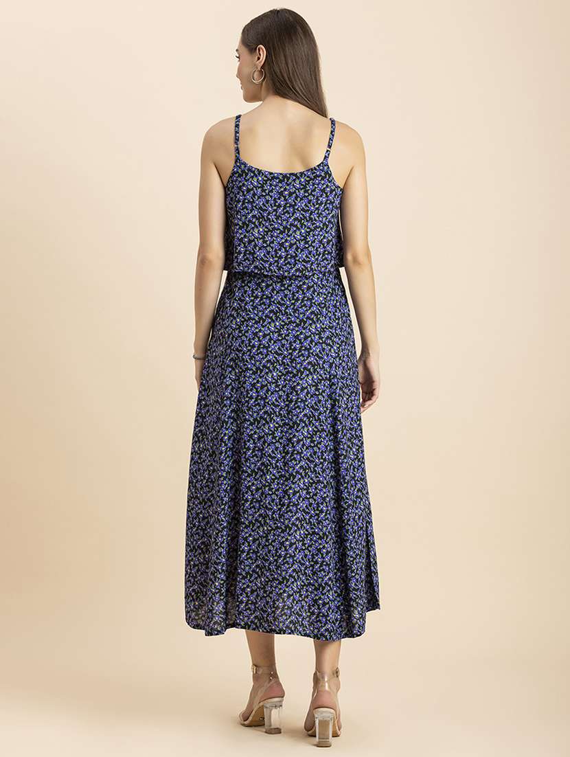 women's fit & flare floral dress - 20244403 -  Standard Image - 2