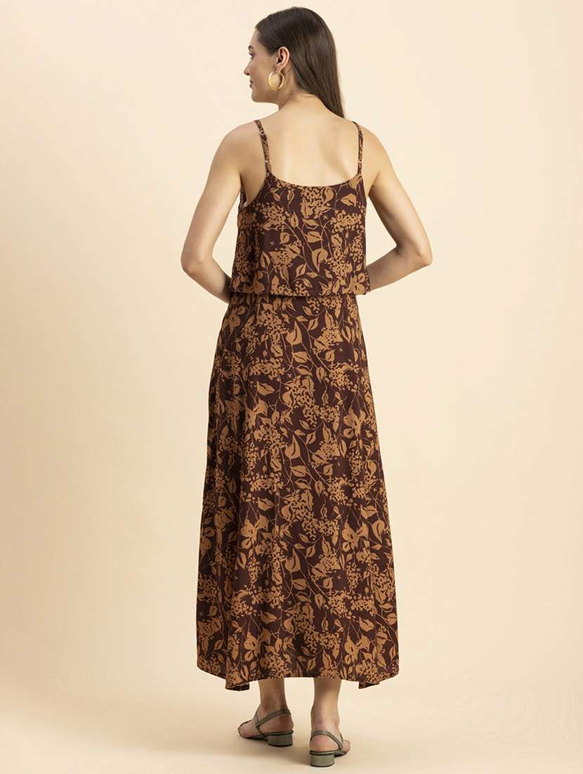 women's fit & flare floral dress - 20244406 -  Standard Image - 2