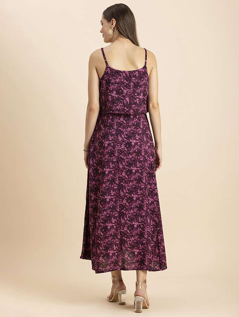 women's fit & flare paisley dress - 20244407 -  Standard Image - 2