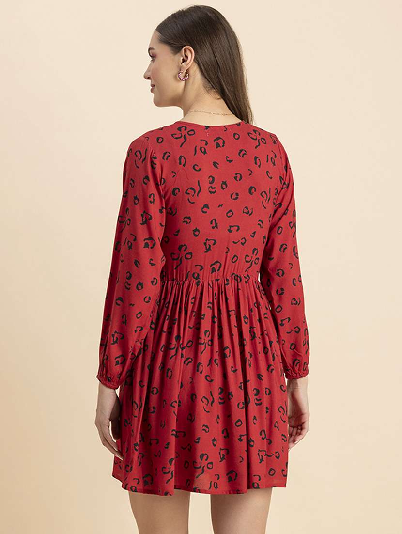 women's fit & flare dress - 20244438 - Standard Image - 2