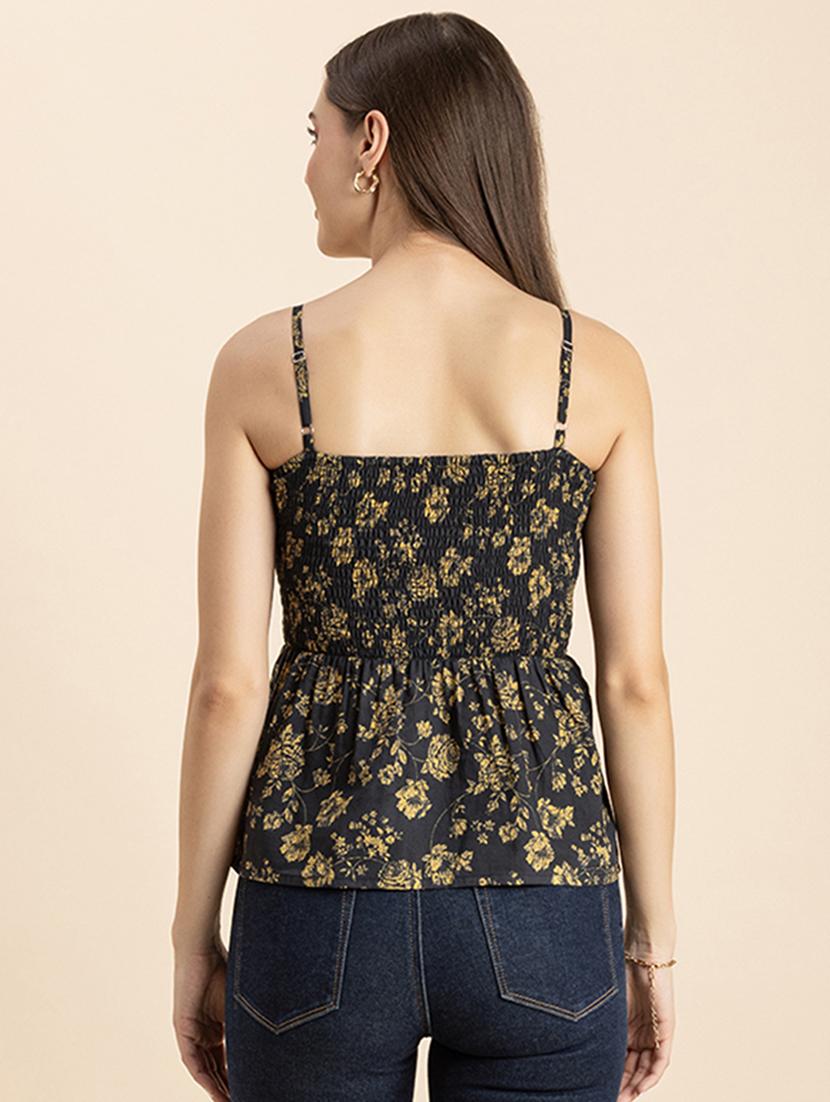 women's peplum shoulder strap top - 20244876 - Standard Image - 2
