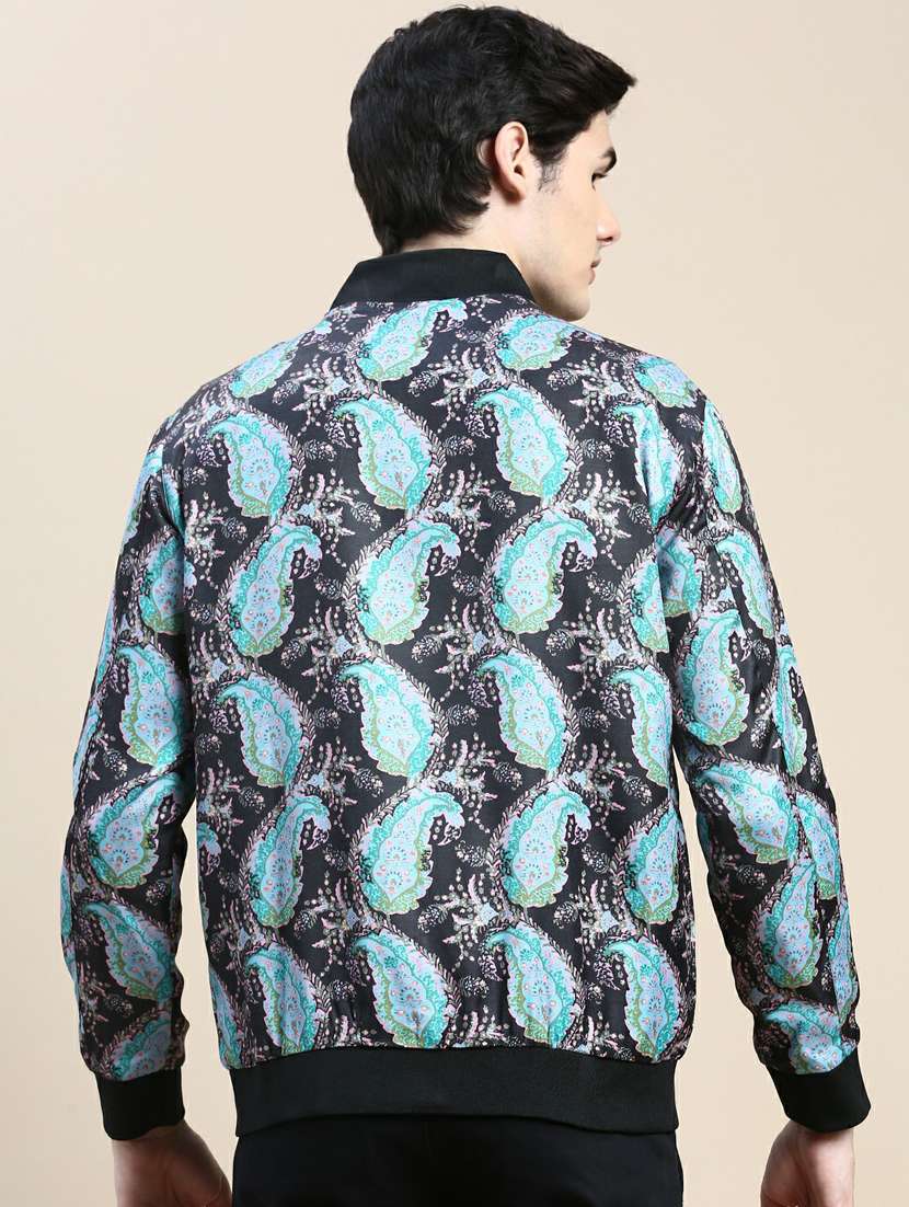 men paisley print bomber jacket - 20245368 -  Standard Image - 2