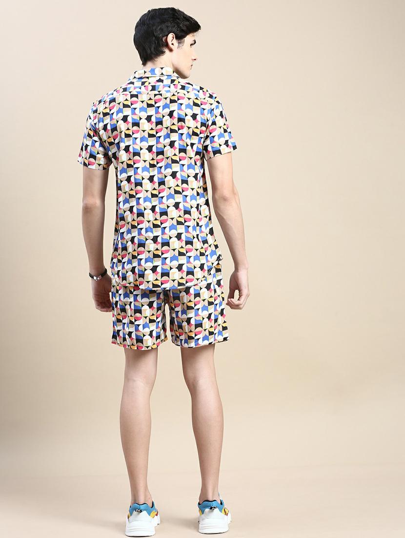 men shirt collar co-ord sets - 20245464 - Standard Image - 2