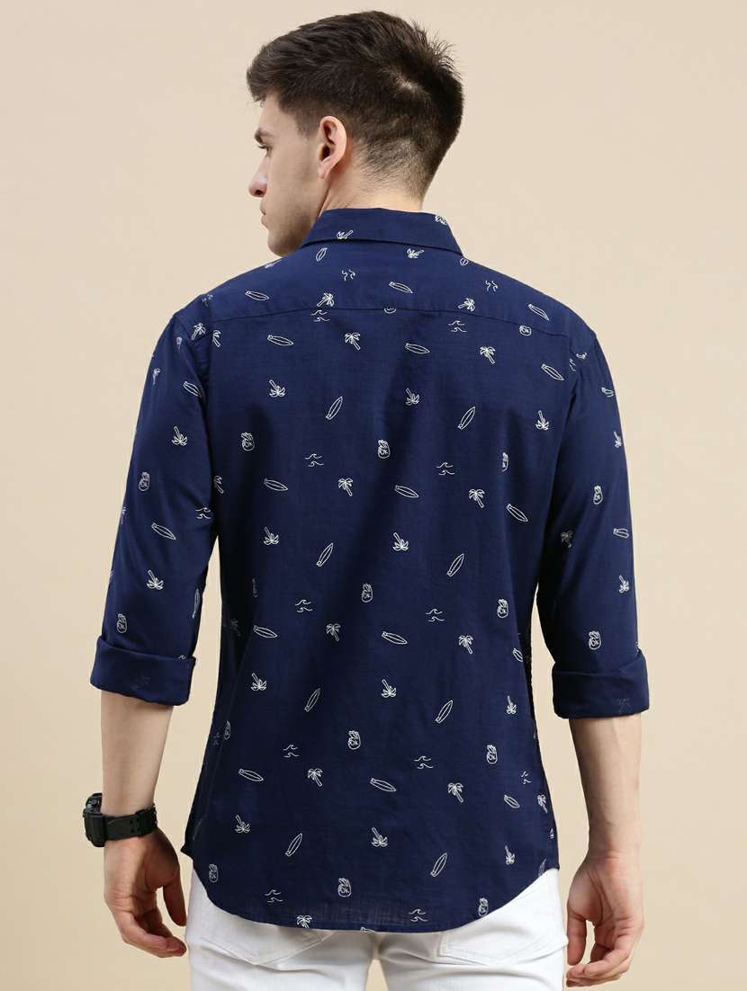 mens graphic casual shirt - 20245686 -  Standard Image - 2