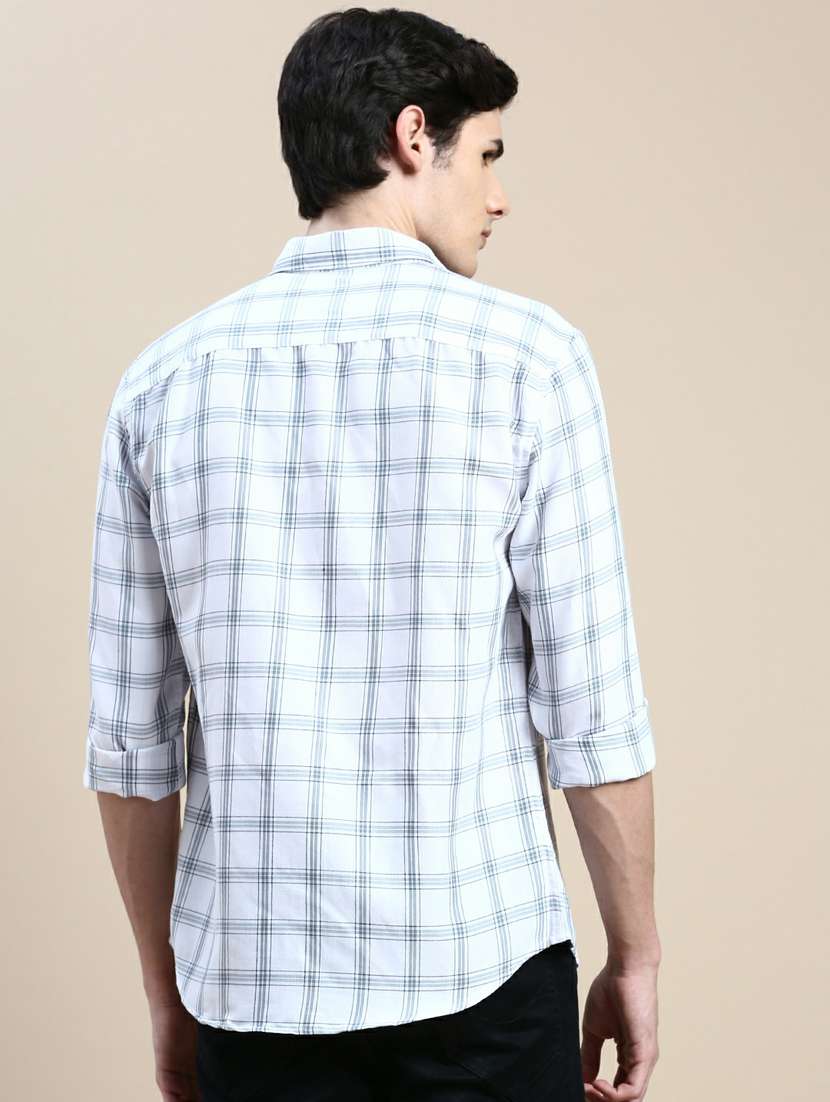 mens checks casual shirt - 20245697 -  Standard Image - 2