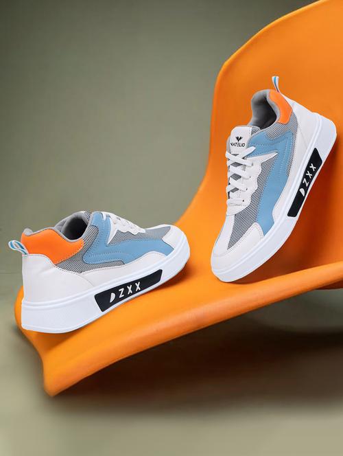men multi colored lace up sneaker - 20246737 -  Standard Image - 0