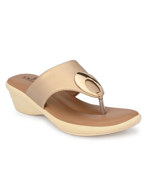women's beige slip on wedge - 20246741 - Standard Image - 0