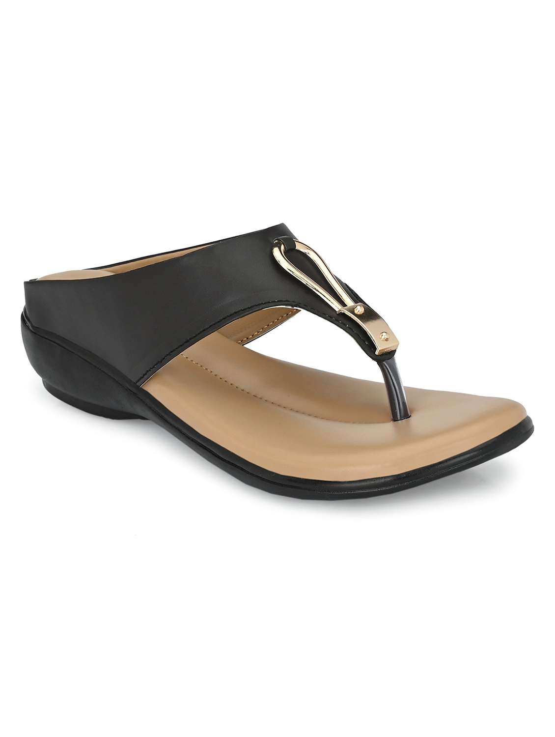 women black slip on sandal