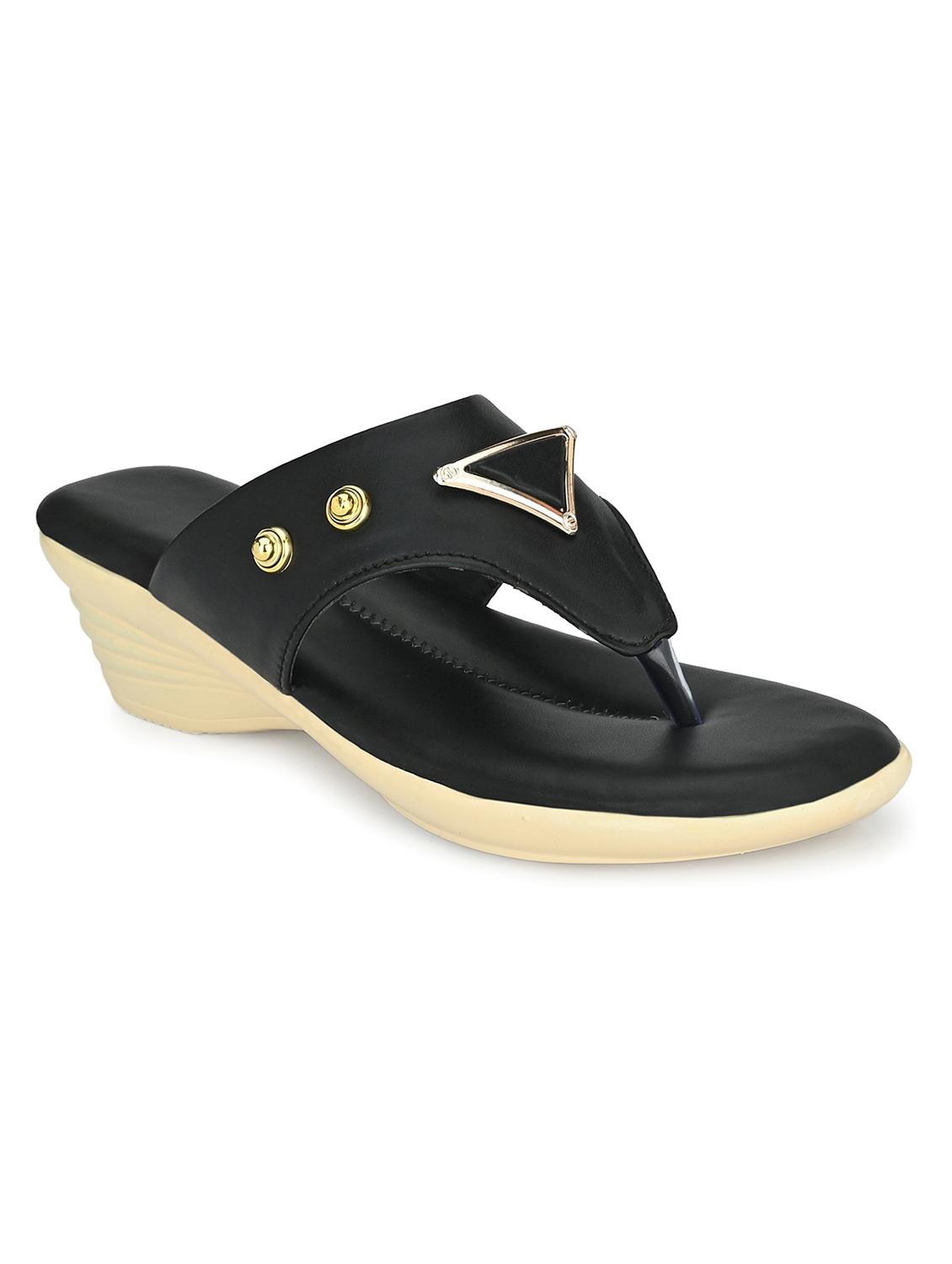 women's black slip on wedge - 20246750 - Zoom Image - 0