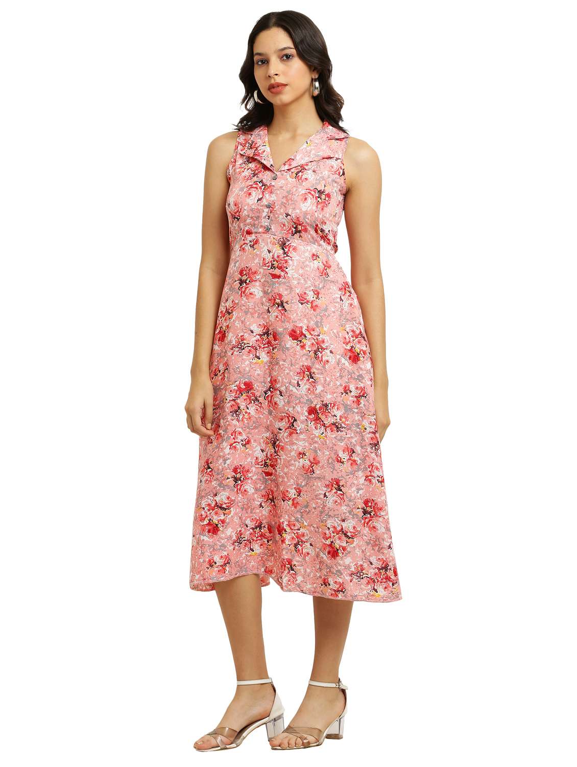 women's floral dress - 20249564 - Standard Image - 2