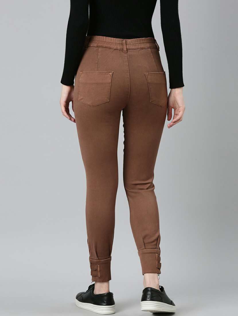 women's plain jogger fit jeans - 20249581 -  Standard Image - 2