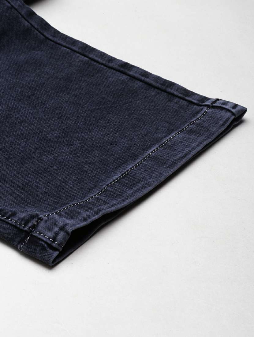 women's plain straight fit jeans - 20249604 -  Standard Image - 7