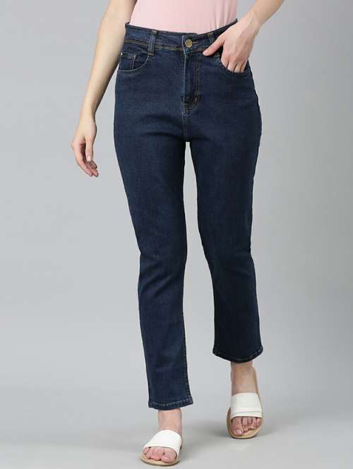 women's plain bootcut jeans - 20249697 - Standard Image - 0
