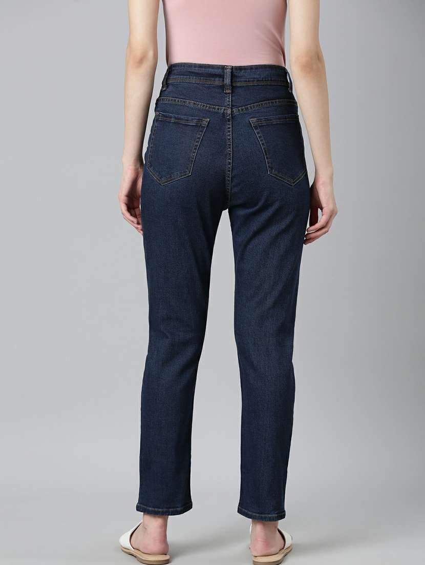 women's plain bootcut jeans - 20249697 - Standard Image - 2