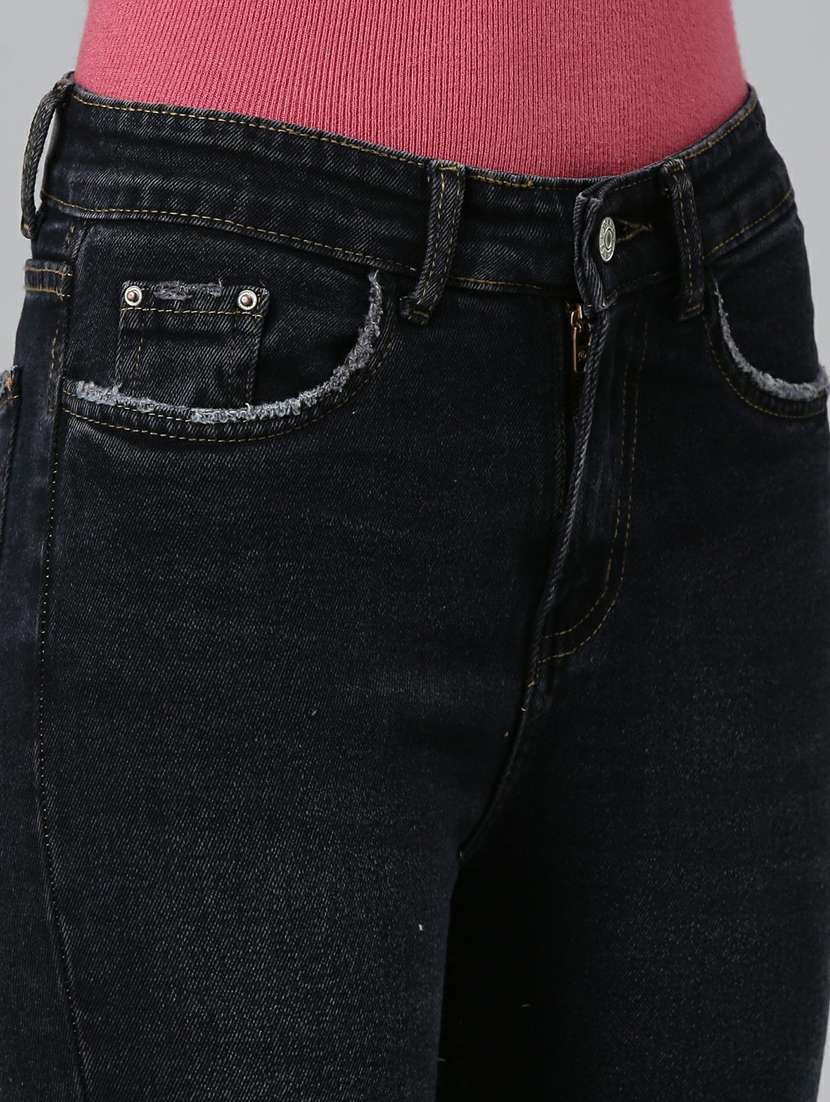 women's plain skinny fit jeans - 20249707 -  Standard Image - 7