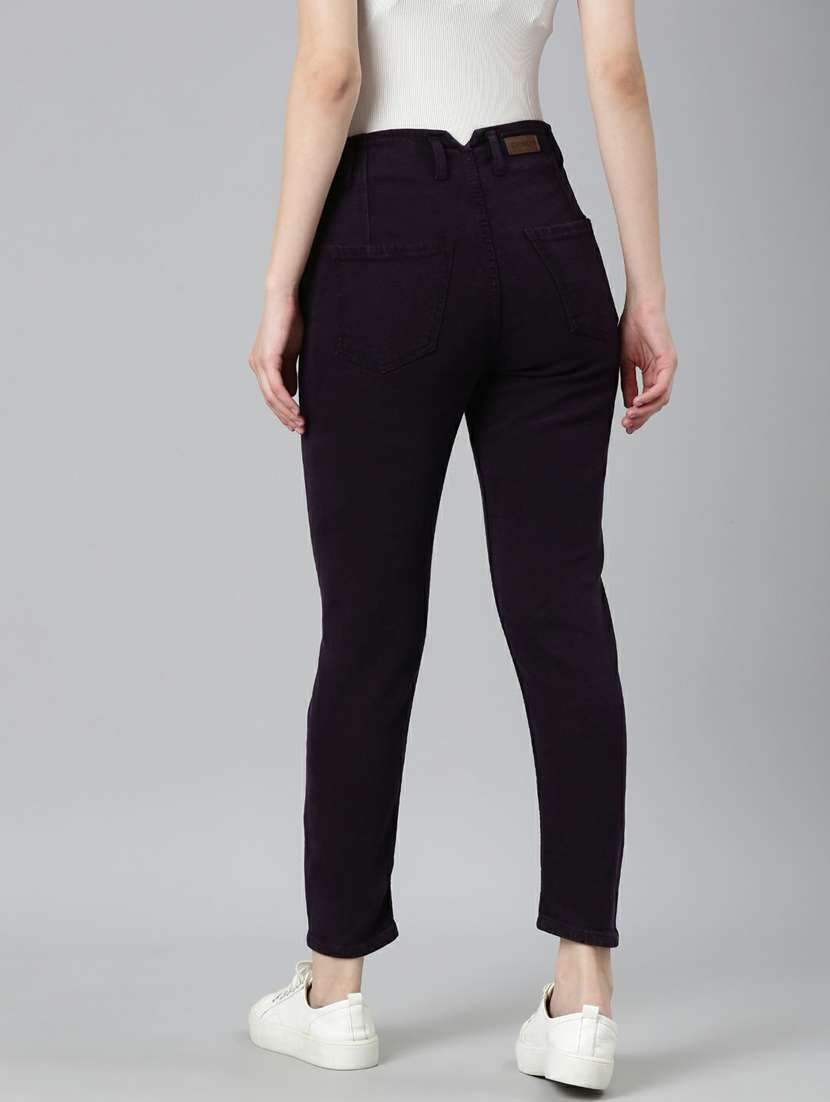women's plain slim fit jeans - 20249712 -  Standard Image - 2