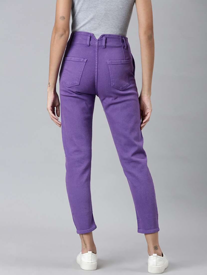 women's plain slim fit jeans - 20249713 -  Standard Image - 2
