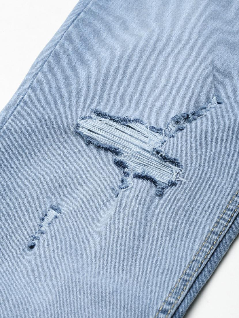 women's distress bootcut jeans - 20249727 - Standard Image - 7