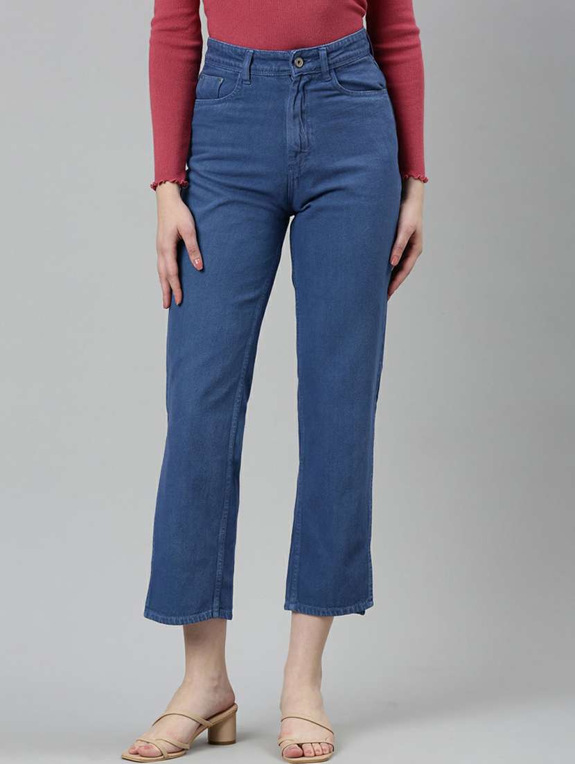 women's plain slim fit jeans