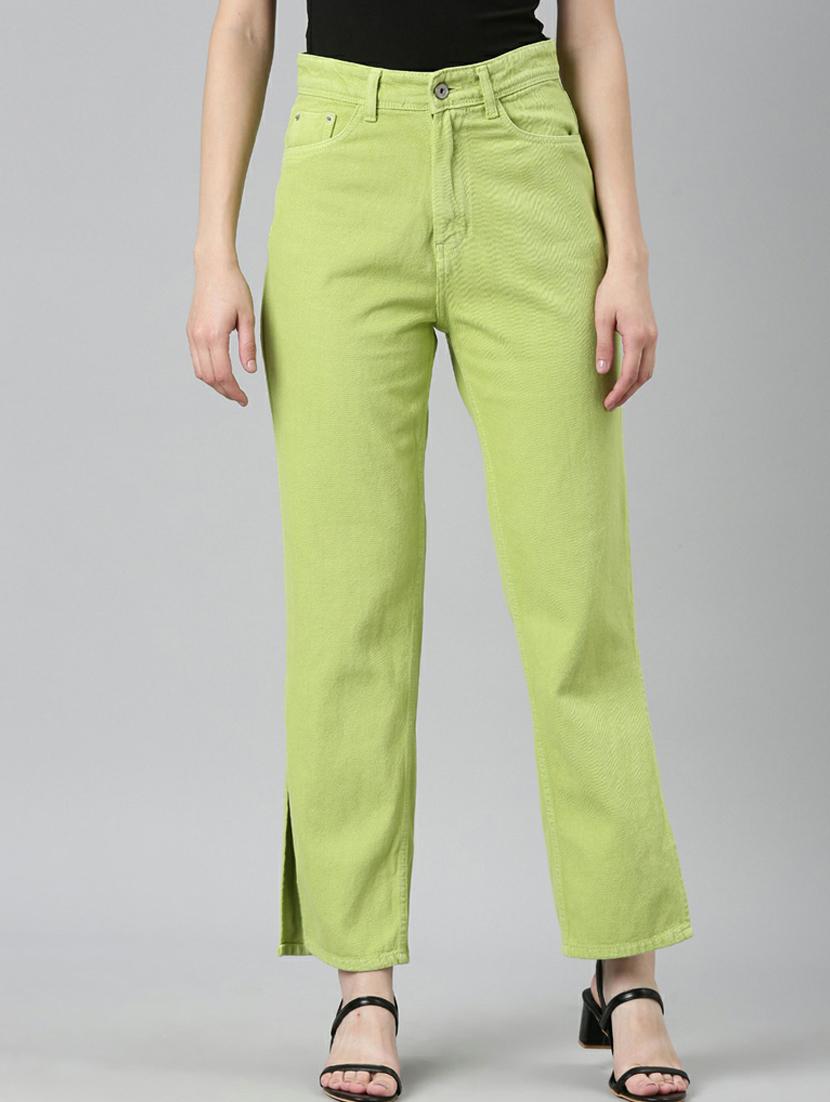 women's plain straight fit jeans - 20249737 - Zoom Image - 0