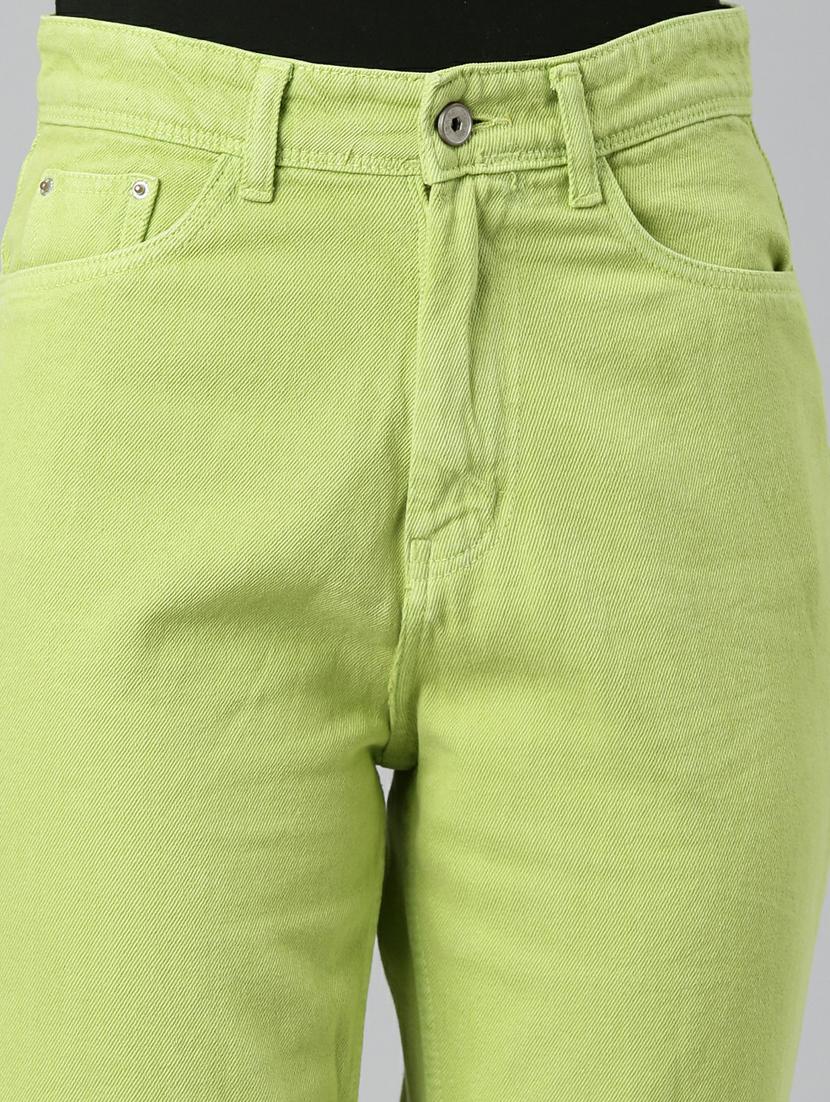 women's plain straight fit jeans - 20249737 - Standard Image - 7