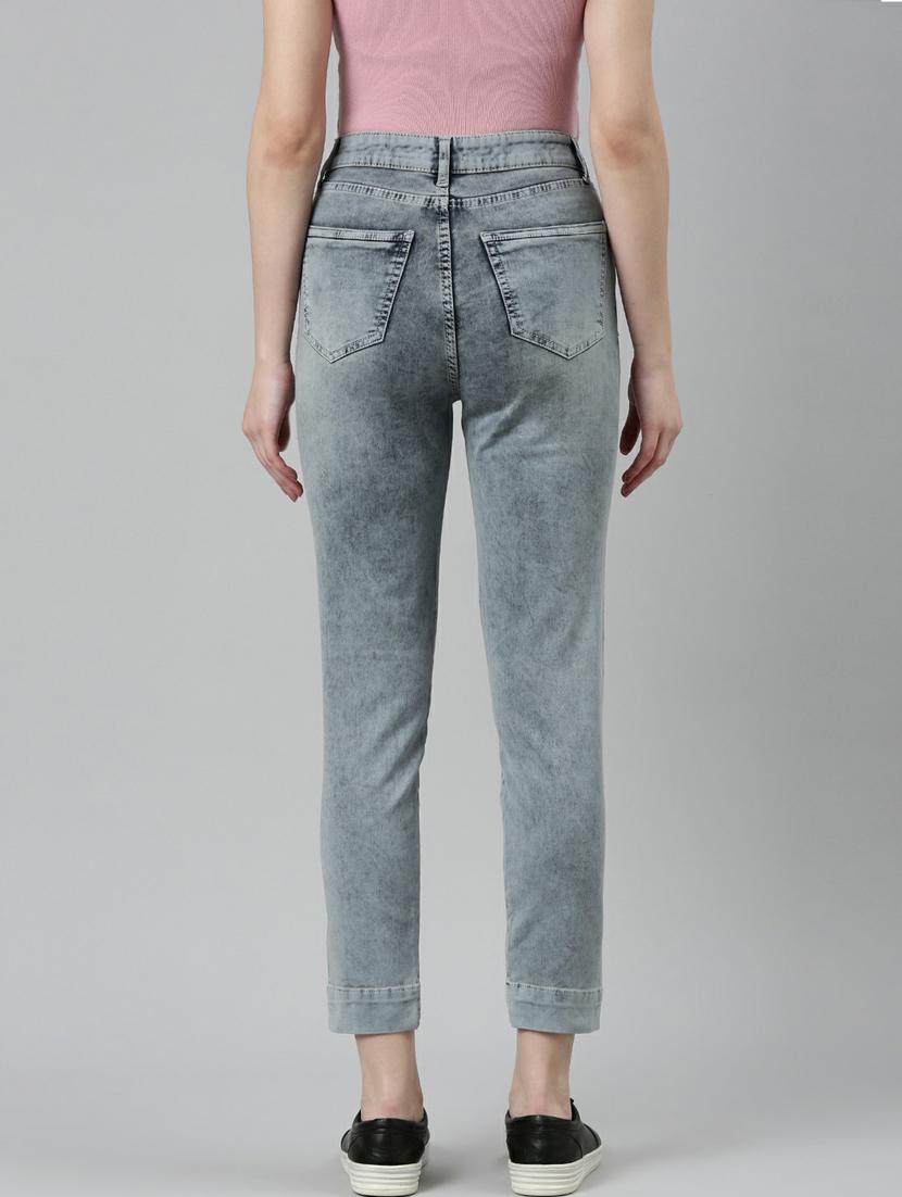 women's plain slim fit jeans - 20249740 - Standard Image - 2