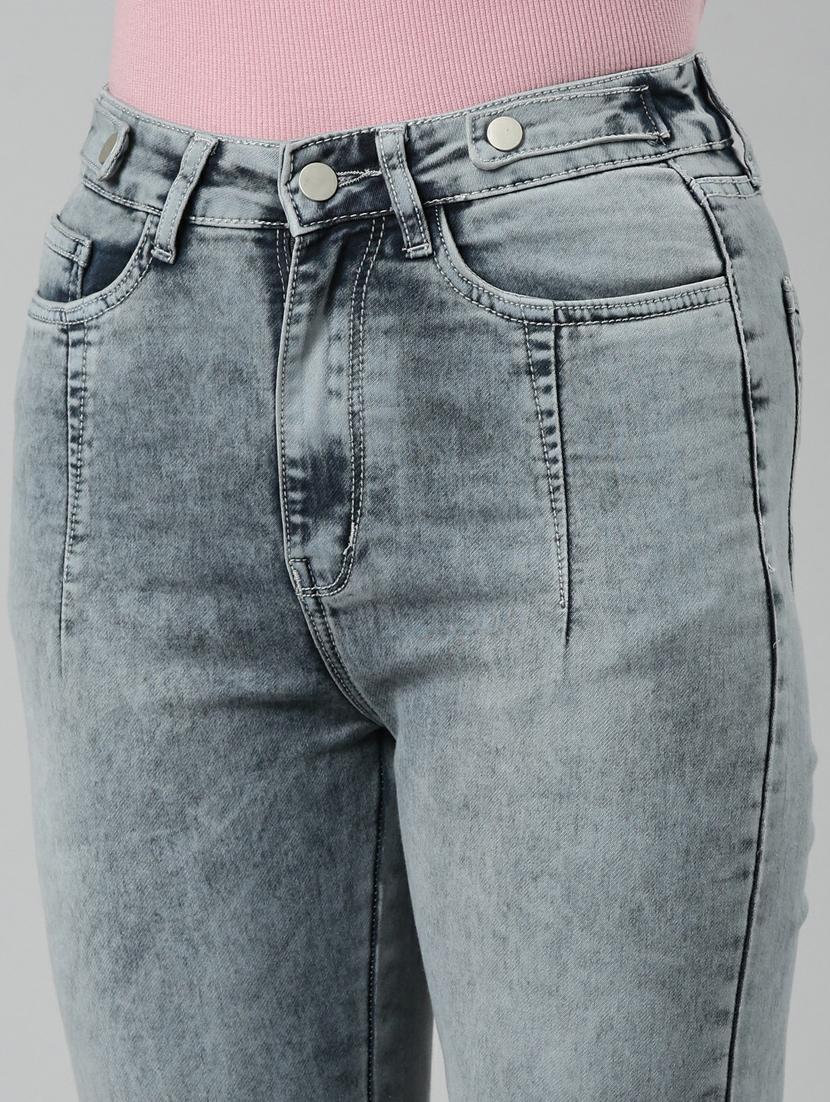 women's plain slim fit jeans - 20249740 - Standard Image - 7
