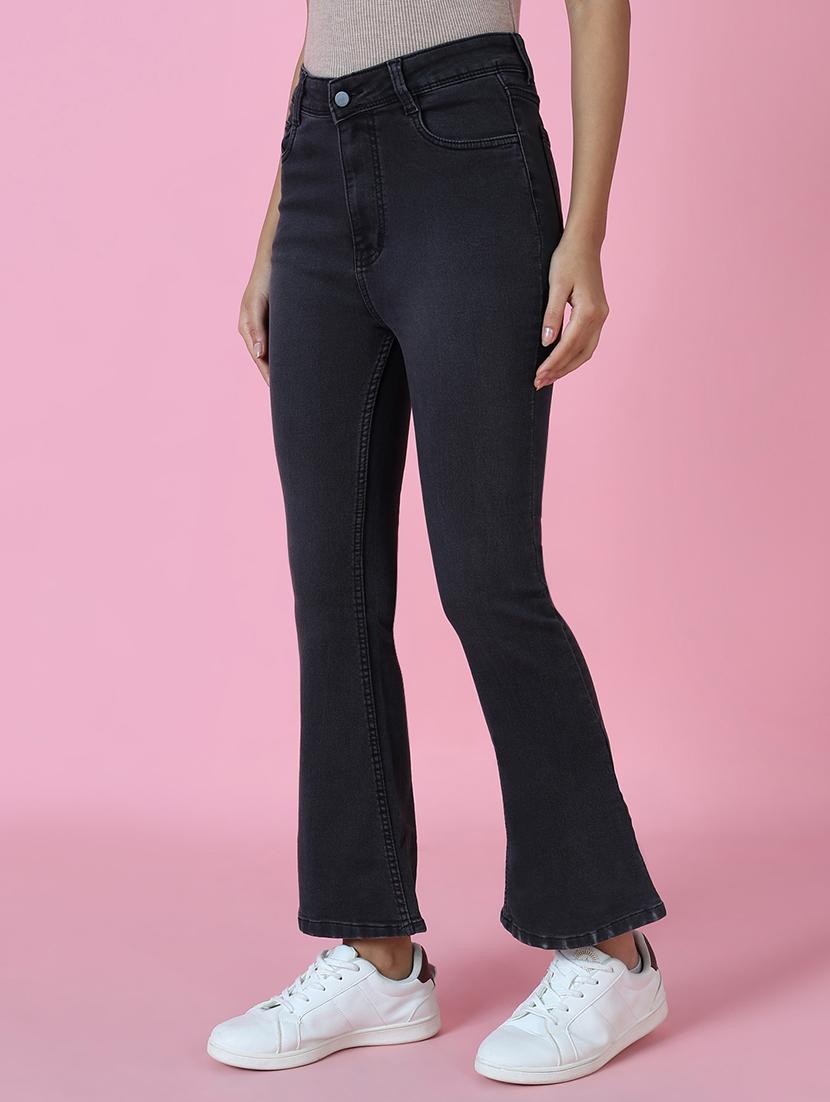 women's plain bootcut jeans - 20249745 - Standard Image - 2