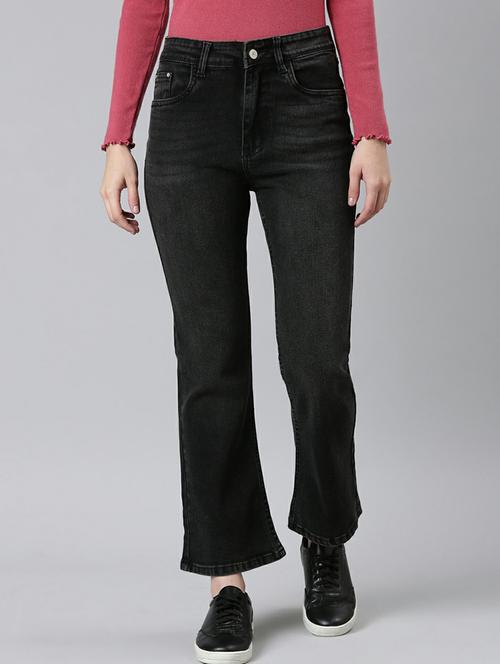 women's plain bootcut jeans - 20249751 -  Standard Image - 0