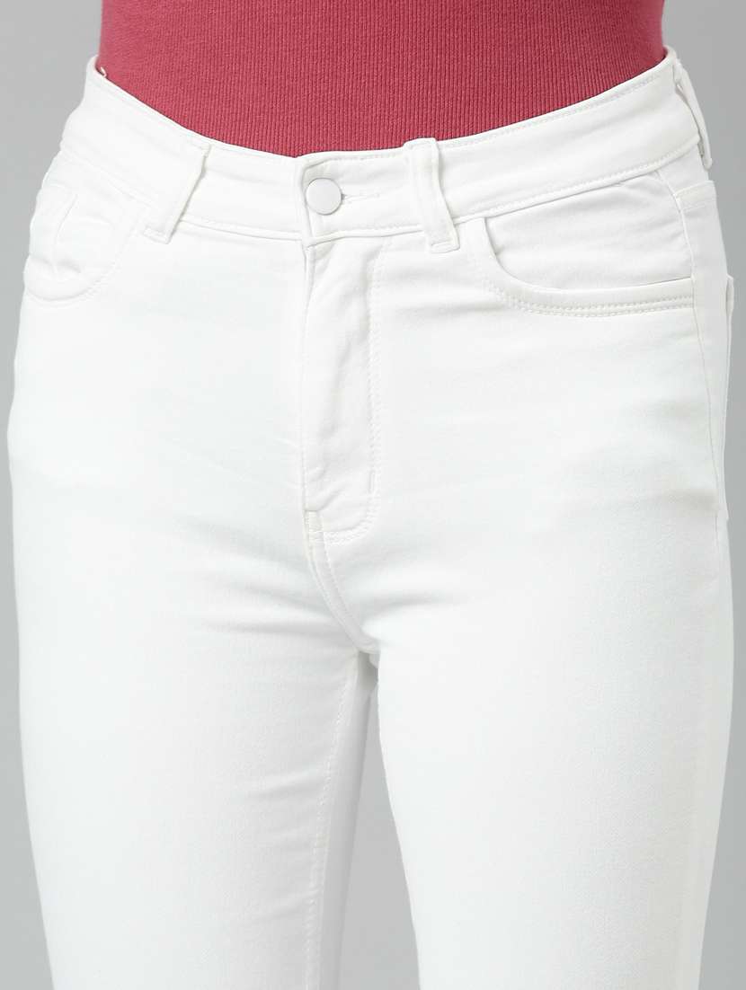 women's plain bootcut jeans - 20249756 -  Standard Image - 7