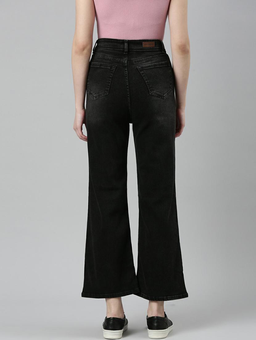 women's plain bootcut jeans - 20249768 - Standard Image - 2