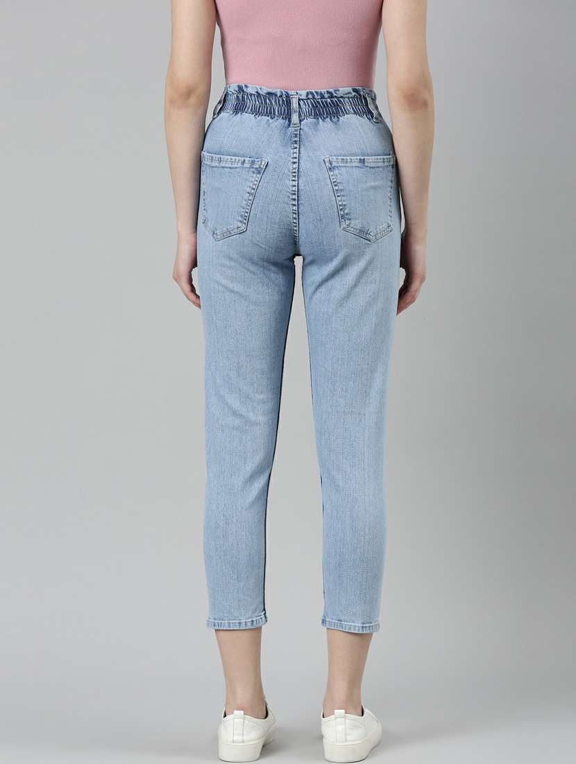 women's plain slim fit jeans - 20249778 -  Standard Image - 2