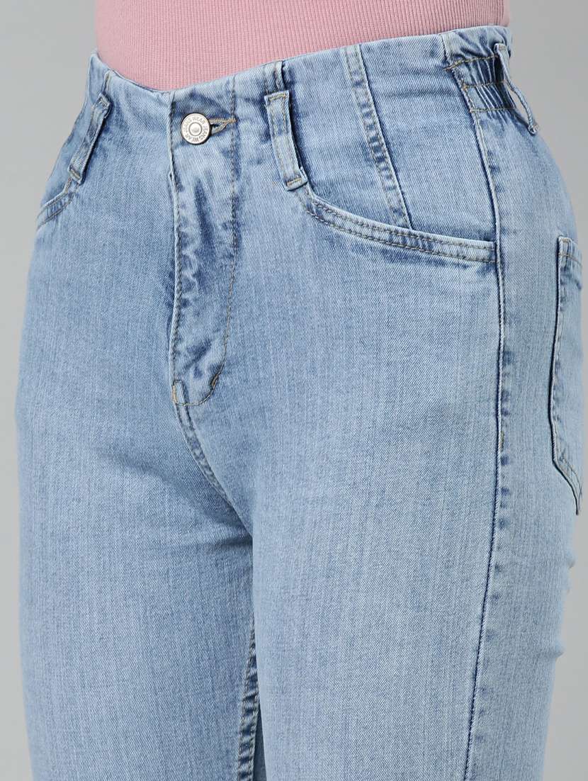 women's plain slim fit jeans - 20249778 -  Standard Image - 7