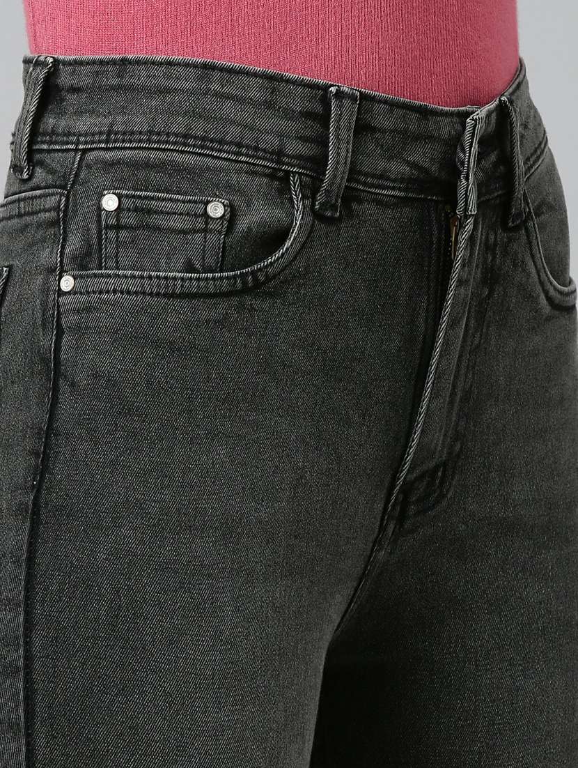 women's plain slim fit jeans - 20249784 -  Standard Image - 7