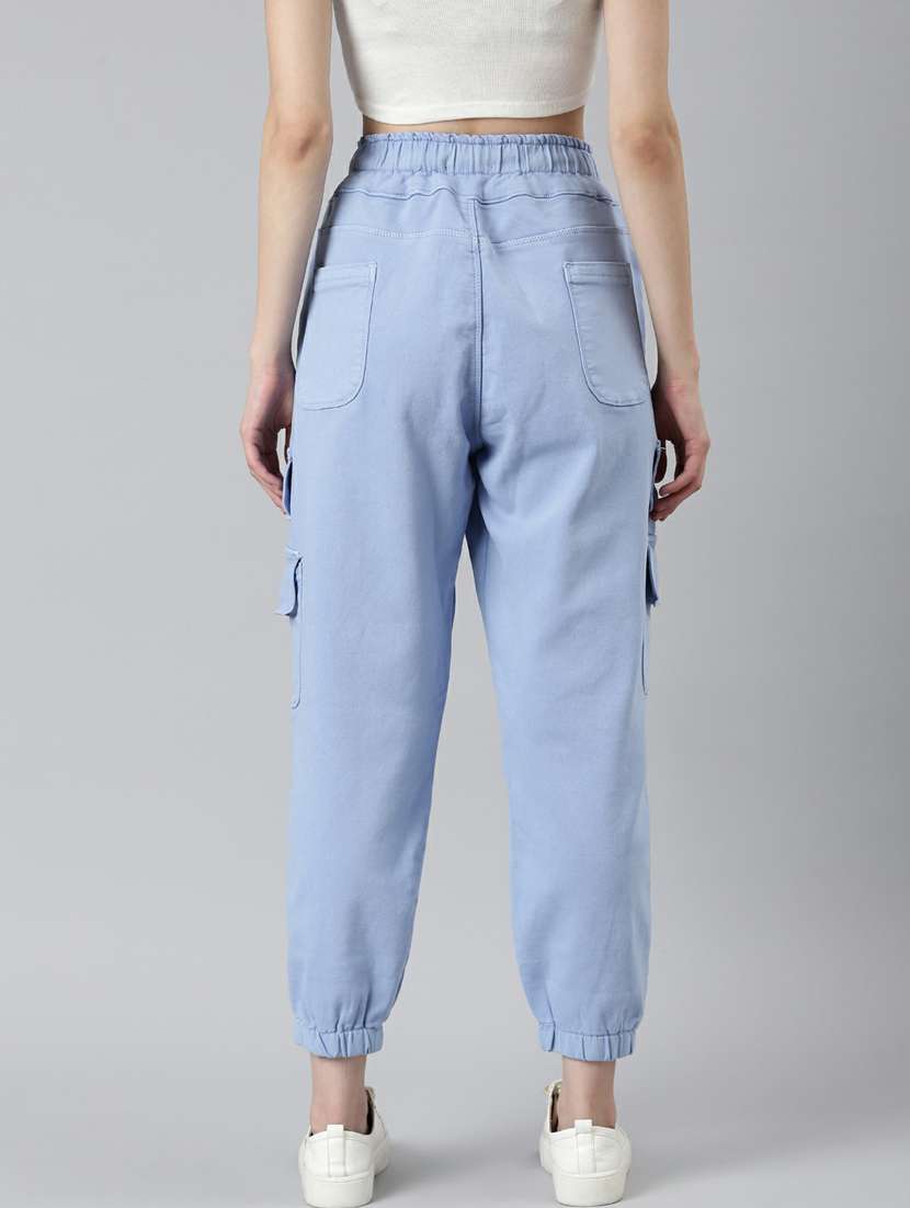 women's high rise solid cargo  - 20249792 -  Standard Image - 2