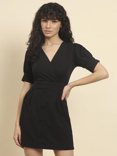 women's sheath solid dress - 20250986 -  Standard Image - 0