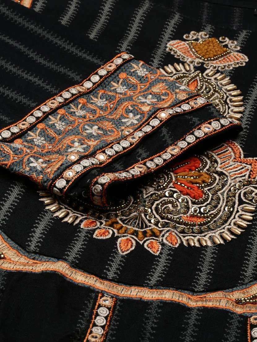 women embroidered kurta pant set with dupatta - 20251424 -  Standard Image - 7