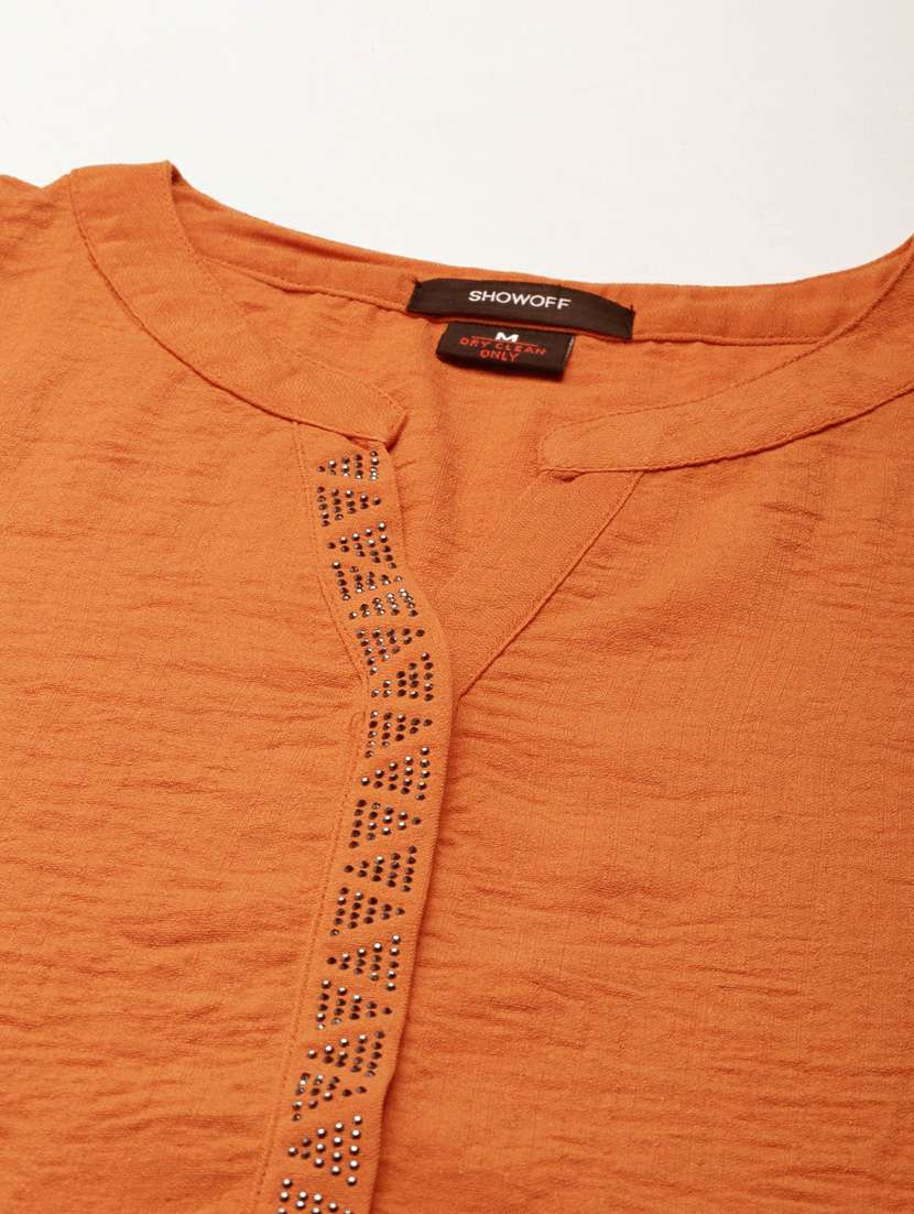  women embellished straight kurta - 20252320 -  Standard Image - 7