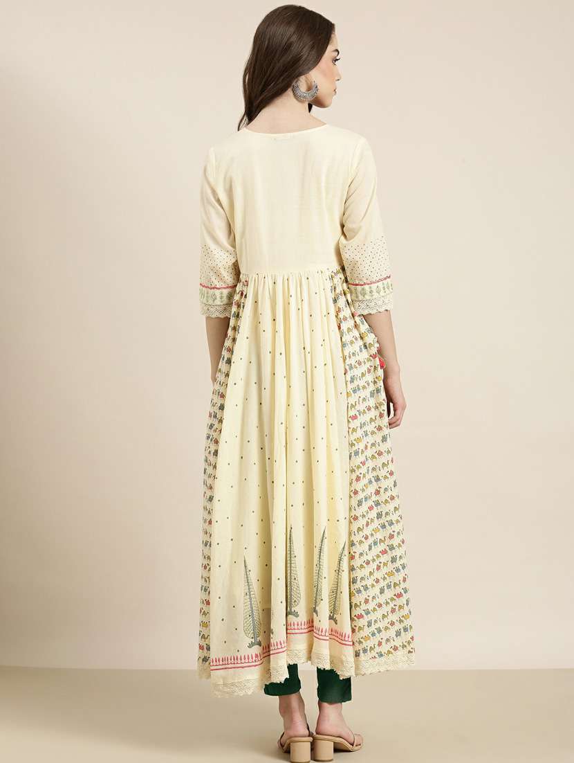 women's flared kurta - 20252328 - Standard Image - 2