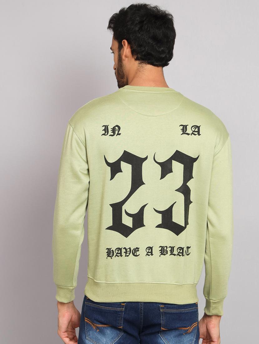mens placement print sweatshirt - 20255123 - Standard Image - 2