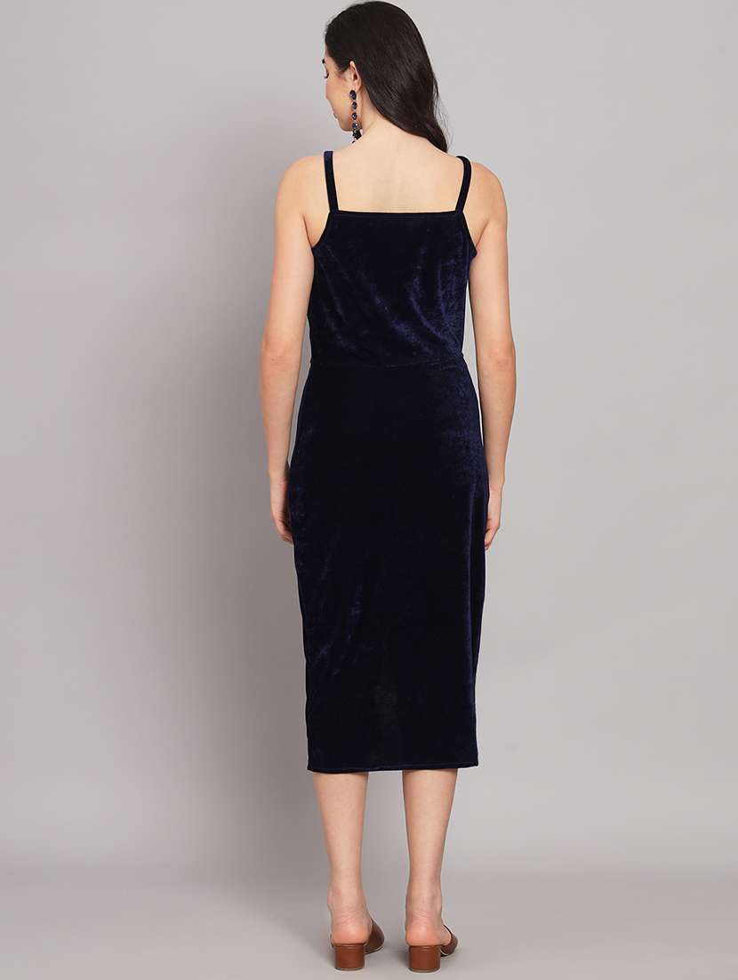 women's bodycon solid dress - 20255134 - Standard Image - 2