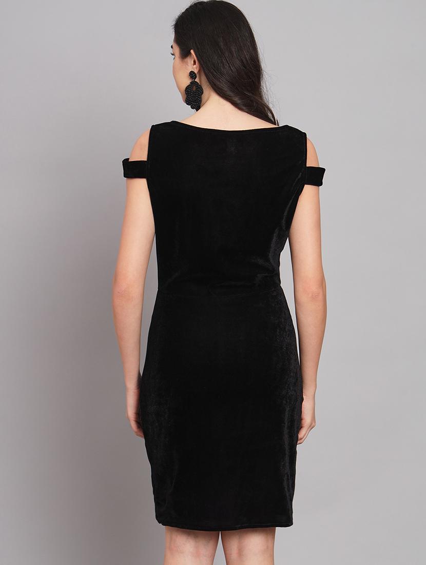 women's bodycon solid dress - 20255136 - Standard Image - 2